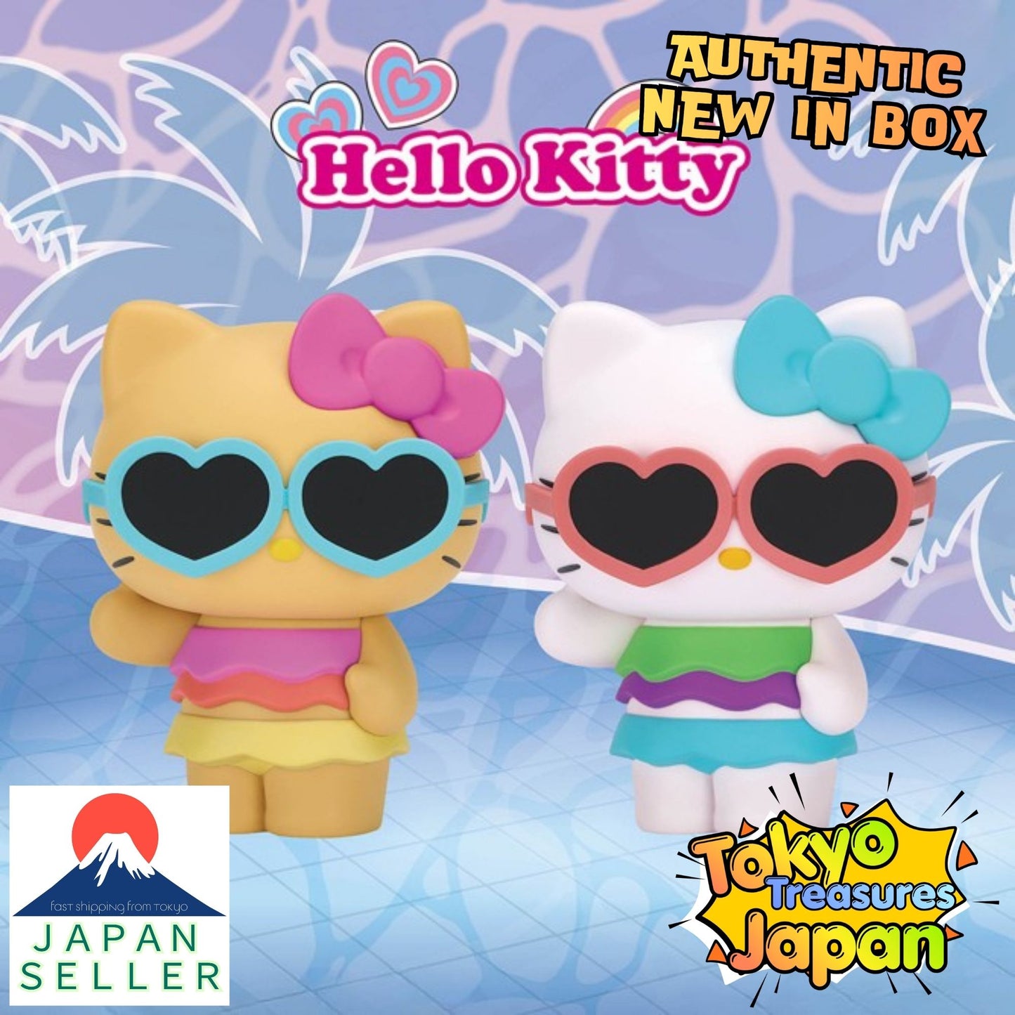Sanrio Characters Large SOFVIMATES ~Hello Kitty Tropical Summer Ver. 1~