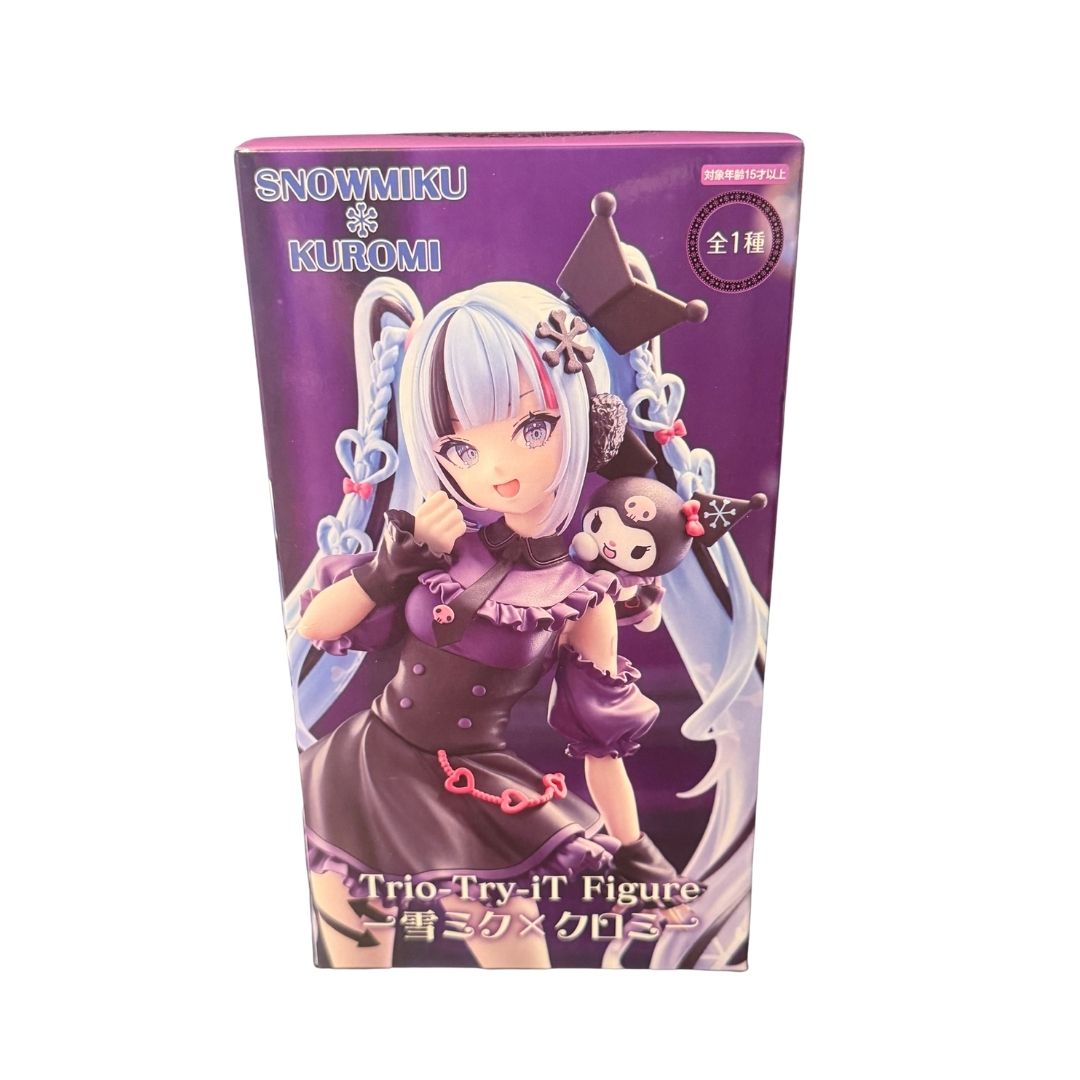 Trio-Try-iT Figure-Snow Miku x Chromy- Figure Official Authentic Japan Anime Taito