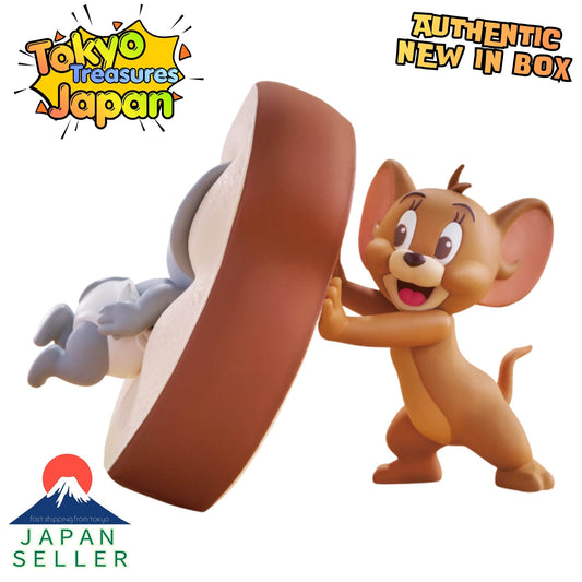 Tom and Jerry Big Soft Vinyl Figure -Yummy Bread-Authentic Anime