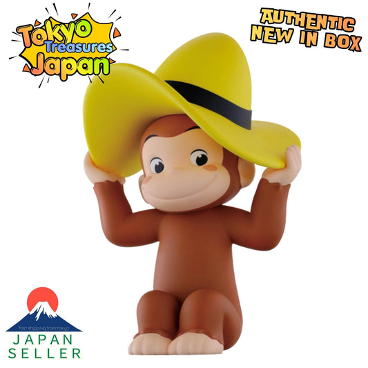 UNIVERSAL Large SOFVIMATES ~Curious George~Authentic Japan Banpresto