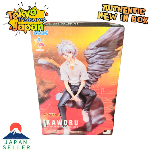 Neon Genesis Evangelion Luminasta Kaworu Figure Authentic Japanese Sega