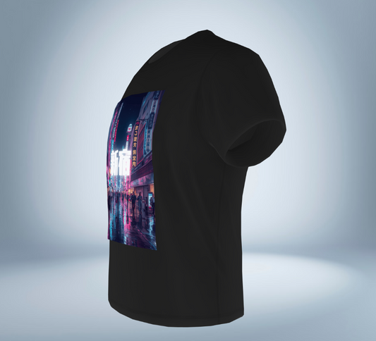 Tokyo Neon City Graphic T-Shirt Ver.1 Shinjuku Original Tokyo Treasures Japan
