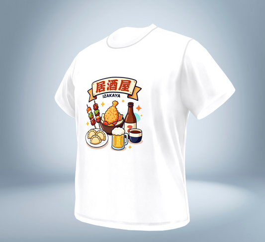Japanese Izakaya Collection - T-Shirt(White)Original Tokyo Treasures Japan