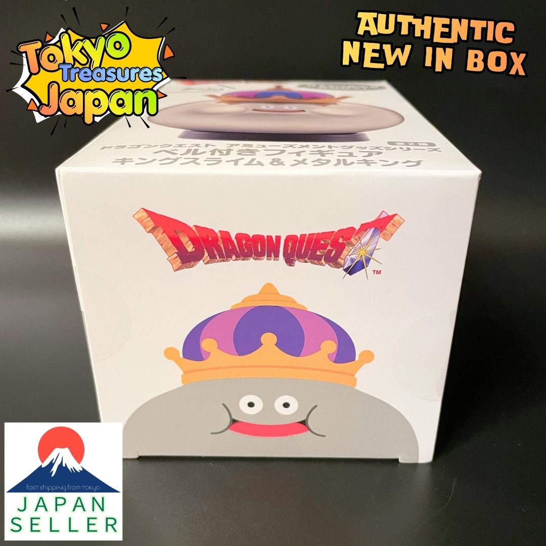 Dragon Quest AM Figure with Bell: Metal King Authentic Japanese