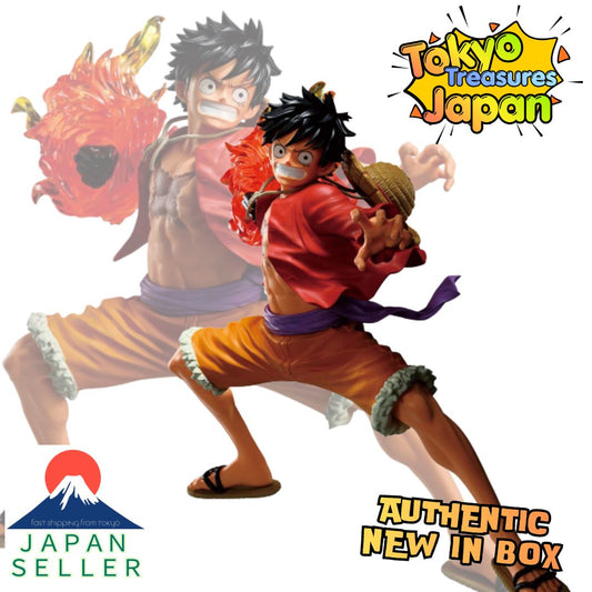 One Piece MAXIMATIC PLUS MONKEY.D.LUFFY II Authentic Japan Banpresto