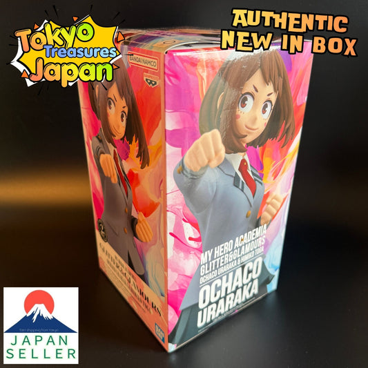 My Hero Academia GLITTER & GLAMOURS OCHACO URARAKA Authentic Banpresto