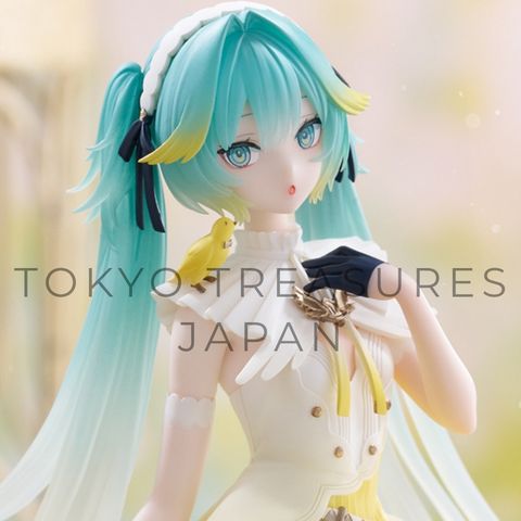 Hatsune Miku Noodle Stopper Figure-Canary Authentic Japan Taito