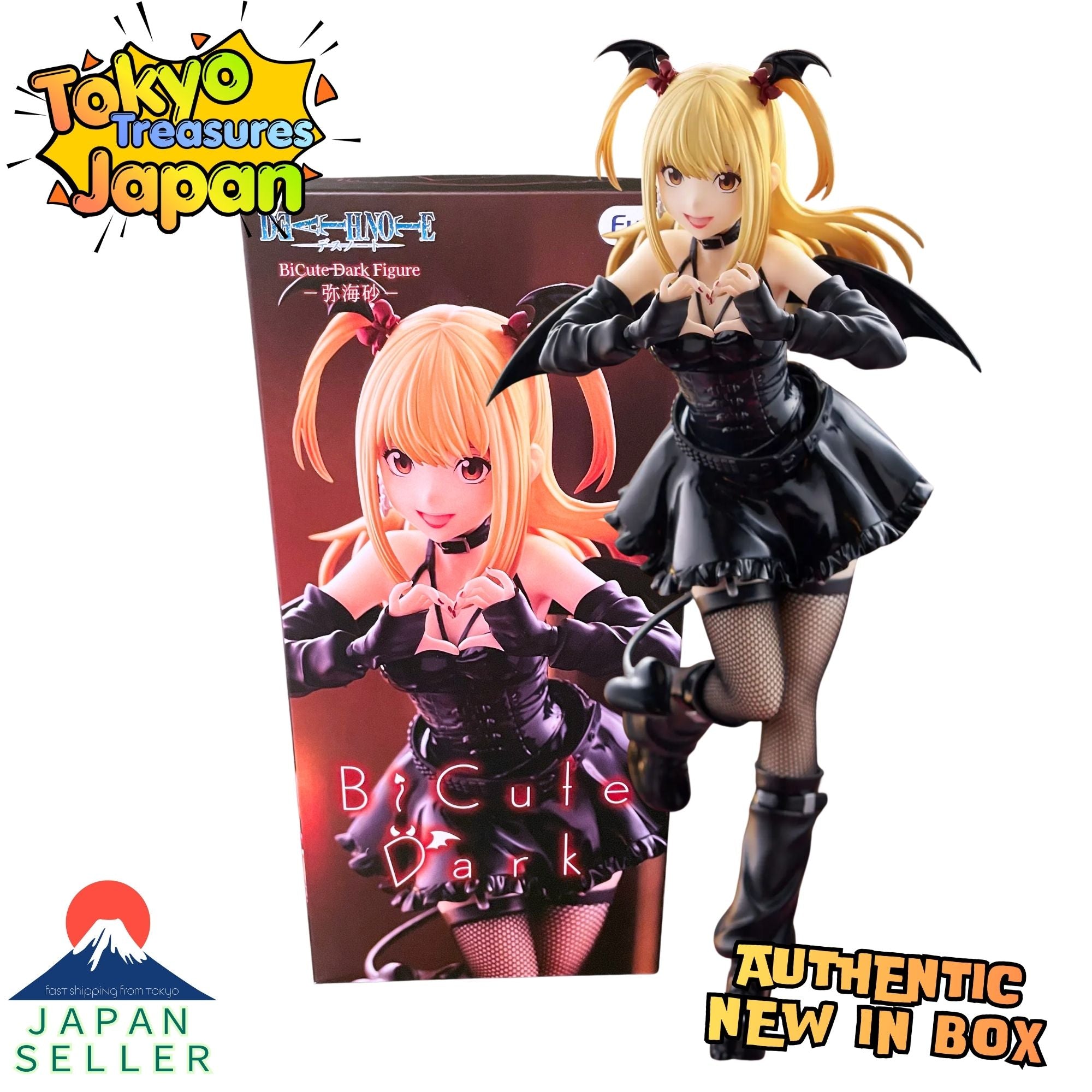 DEATH NOTE BiCute Dark Figure: Misa Amane Authentic Japanese FuRyu