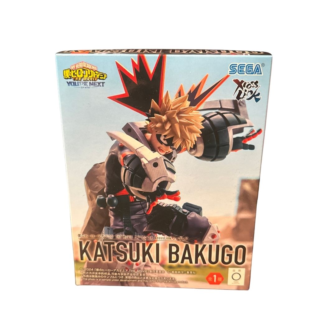 My Hero Academia THE MOVIE YOUR NEXT XrossLink Figure "Bakugo Katsuki"Sega