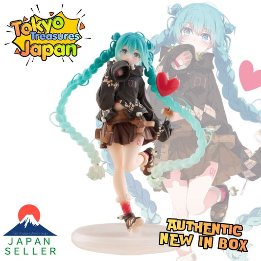 Hatsune Miku Fashion Figure Outdoor Authentic Japan Anime Taito