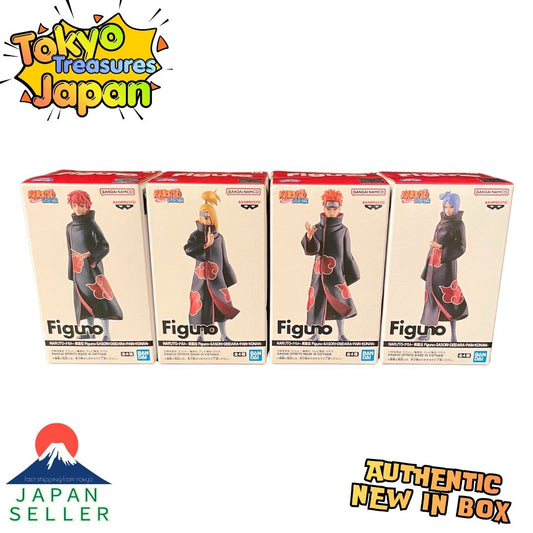 NARUTO Shippuden Figuno-SASORI・DEIDARA・PAIN・KONAN- 4 types set