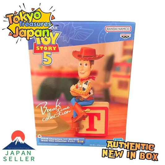 PIXAR Characters: Toy Story 5 "Break Time Collection" – Woody Buzz Jessie Set of 3