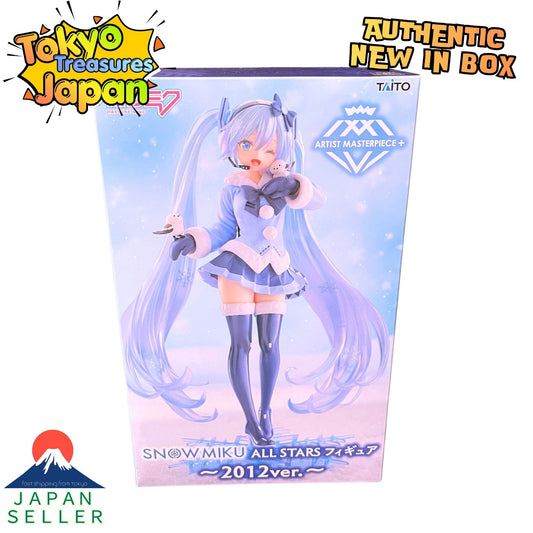 Snow Miku AMP+ SNOW MIKU ALL STARS Figure (2012 Ver.) Authentic Japanese Taito