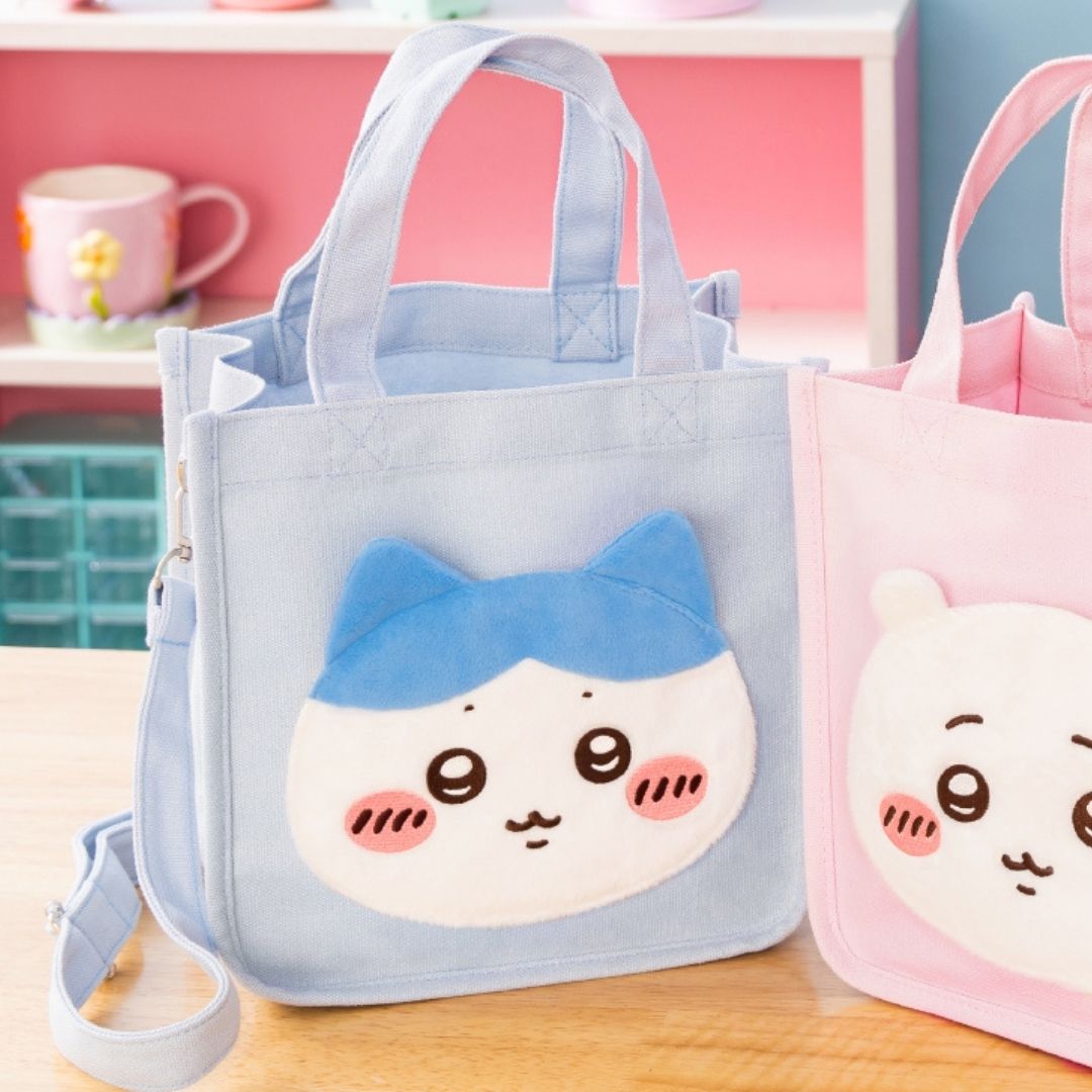 Chiikawa 2-Way Mini Tote Bag Hachiware Japanese Anime Parade