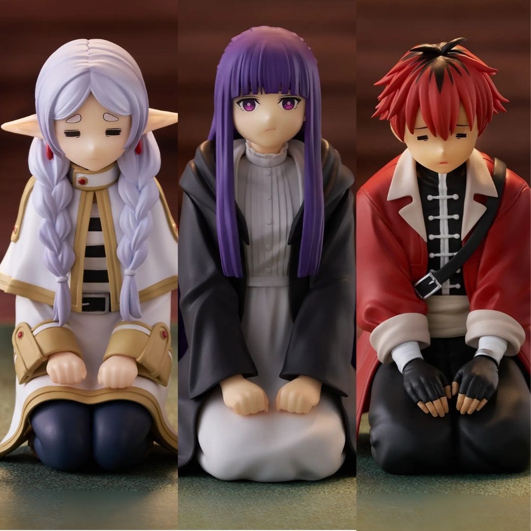 Frieren: Beyond Journey's End - Noodle Stopper Figure: Frieren, Fern, Stark (Set of 3)