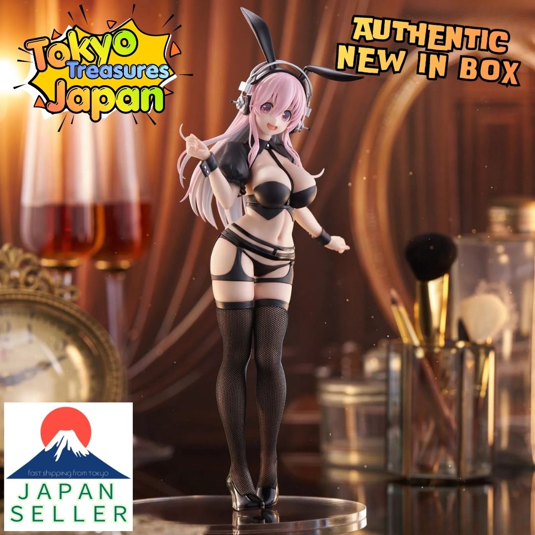 "Super Sonico" BiCute Bunnies Figure - Reverse Bunny - Authentic FuRyu