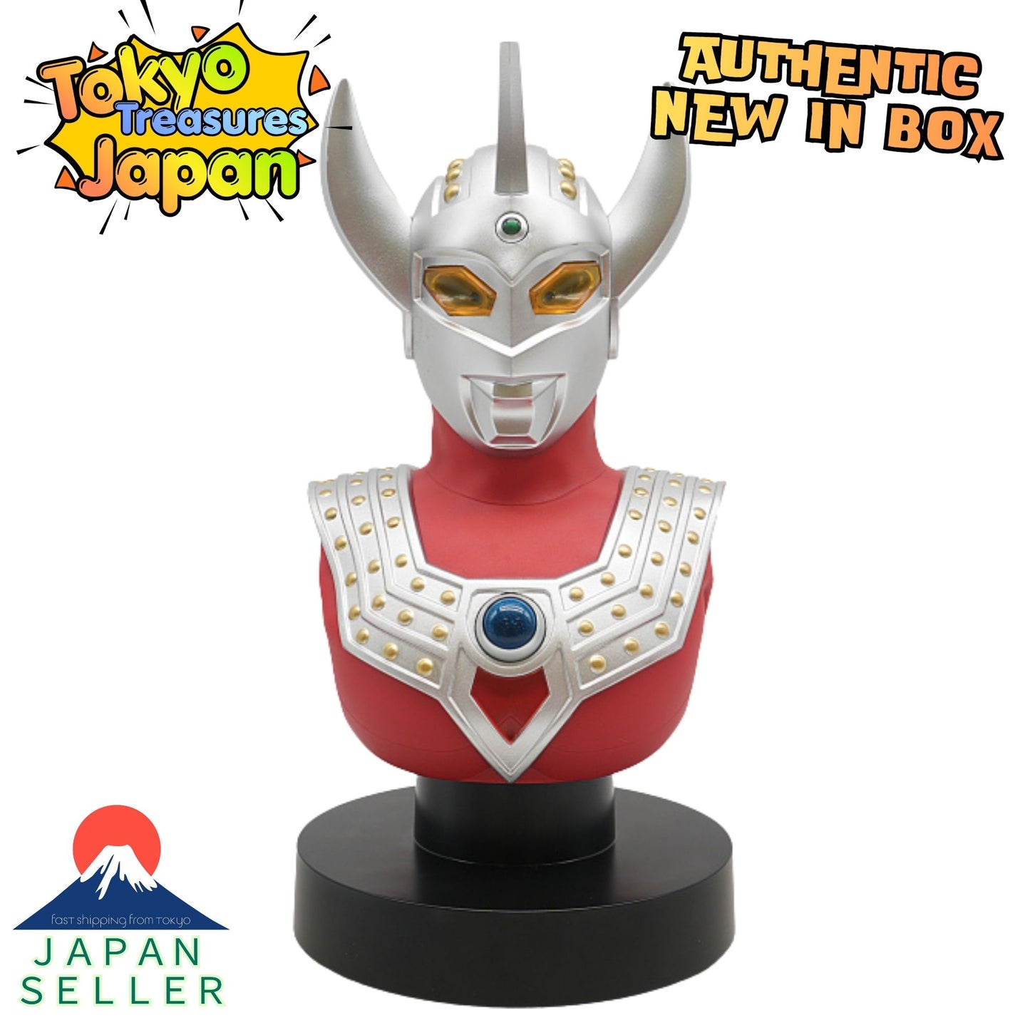 Ultraman Taro Bust Light Authentic Japan Annime Banpresto