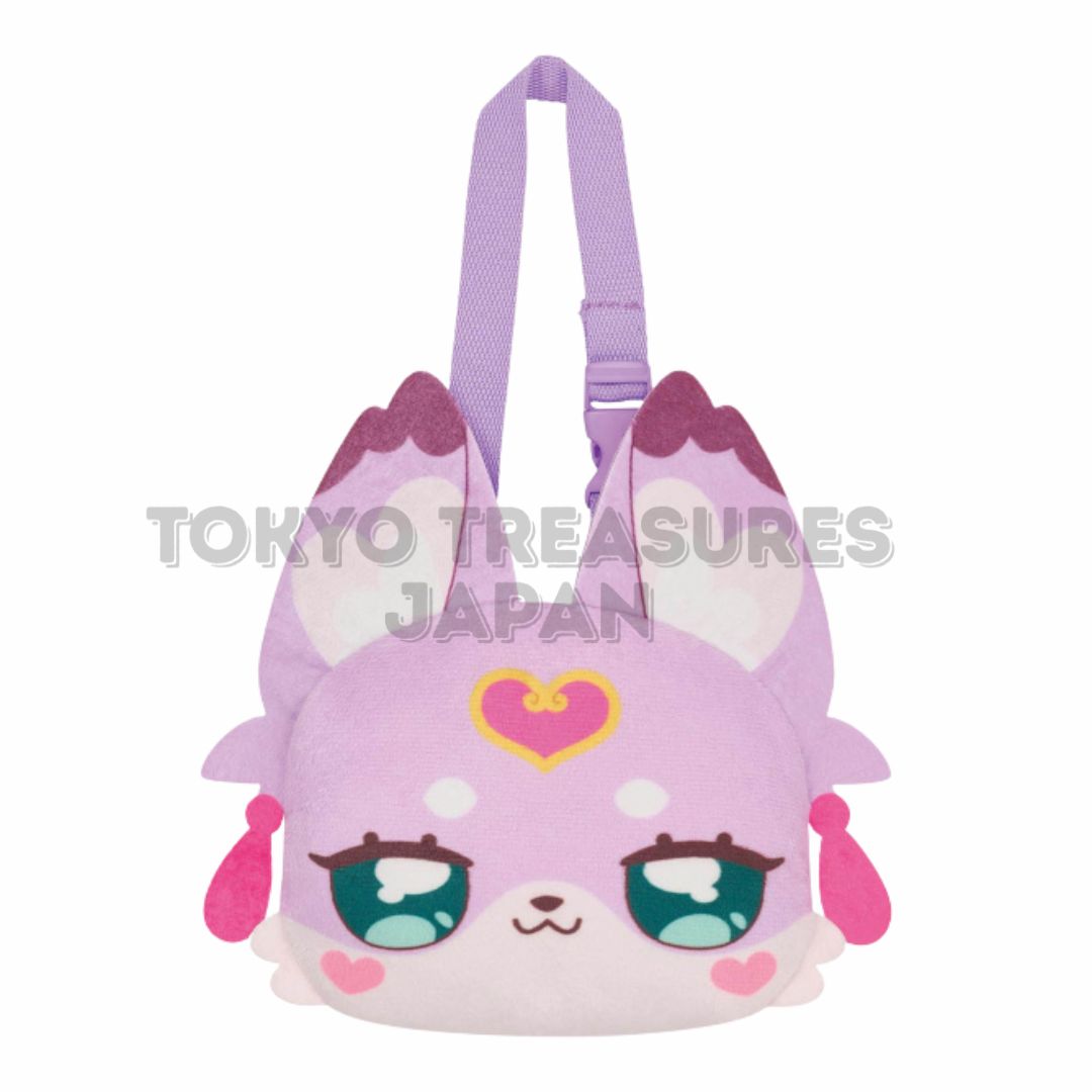 Detective Precure! Strap-Attached Face-Shaped Plush Pouch Mashutan