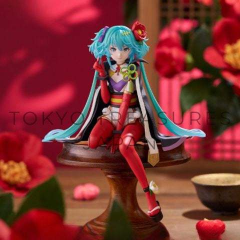 Hatsune Miku Noodle Stopper Figure Flower Fairy-Camellia Authentic Japan Taito