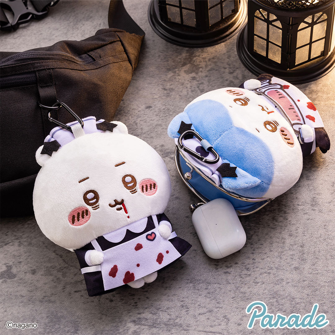 Chiikawa Halloween Clasp Pouch ① (3 Varieties Available) Authentic Plush doll