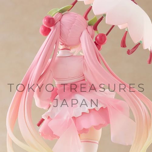 Sakura Miku AMP+ Figure ~Sakura Dress ver.~Authentic Japan Anime Taito