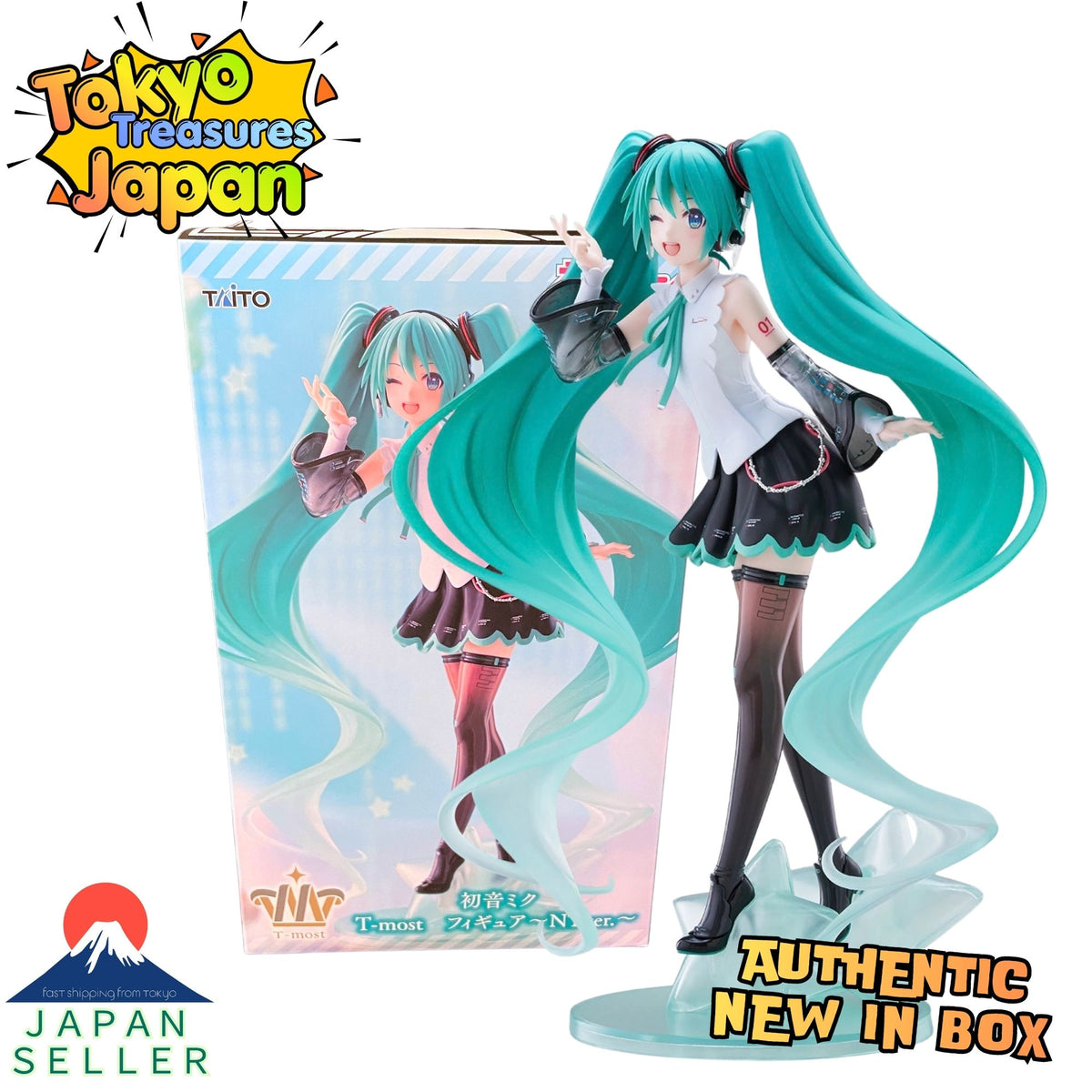 Hatsune Miku Series T-most Figure ~NT Ver.~ Authentic Japanese Taito