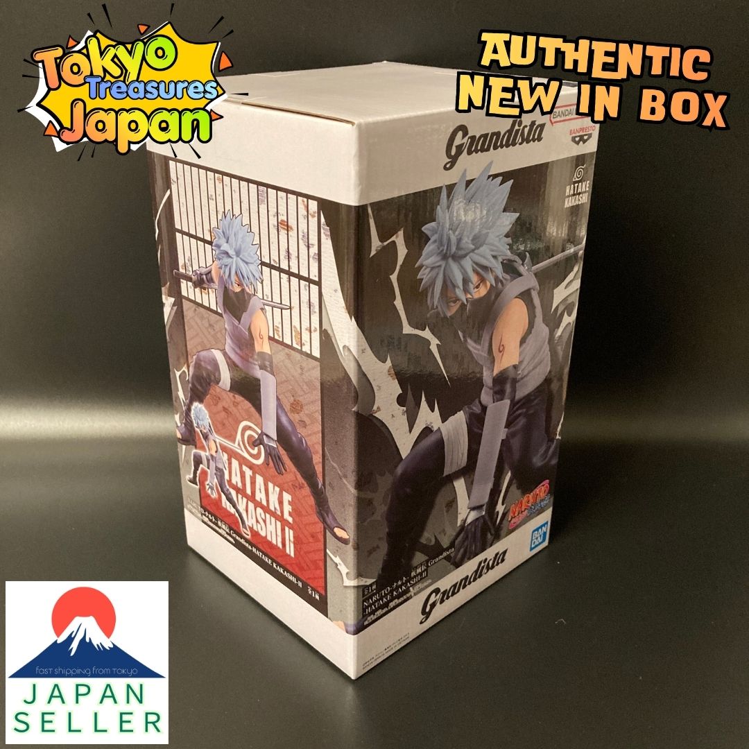 NARUTO Shippuden Grandista -HATAKE KAKASHI- II Authentic Japan Banpresto