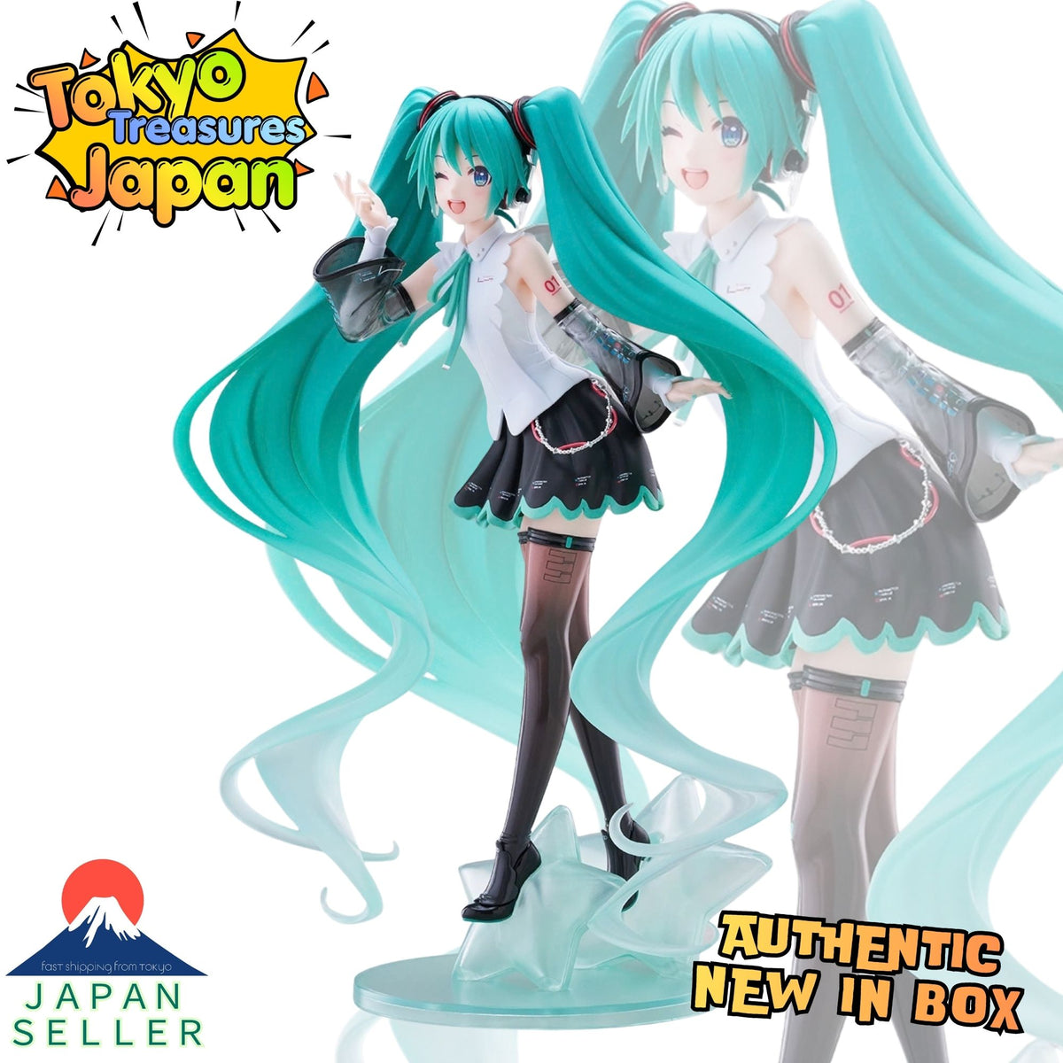 Hatsune Miku Series T-most Figure ~NT Ver.~ Authentic Japanese Taito