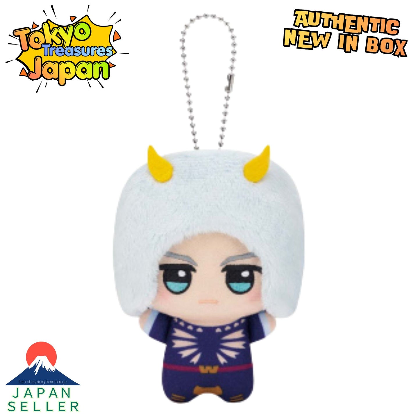 JoJo's Bizarre Adventure: Stone Ocean - Chibi-Gurumi Plush Mascot Authentic