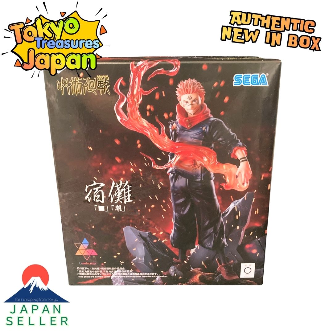 Jujutsu Kaisen Luminasta "Sukuna" "■" "Open"Authentic Japan Anime Sega