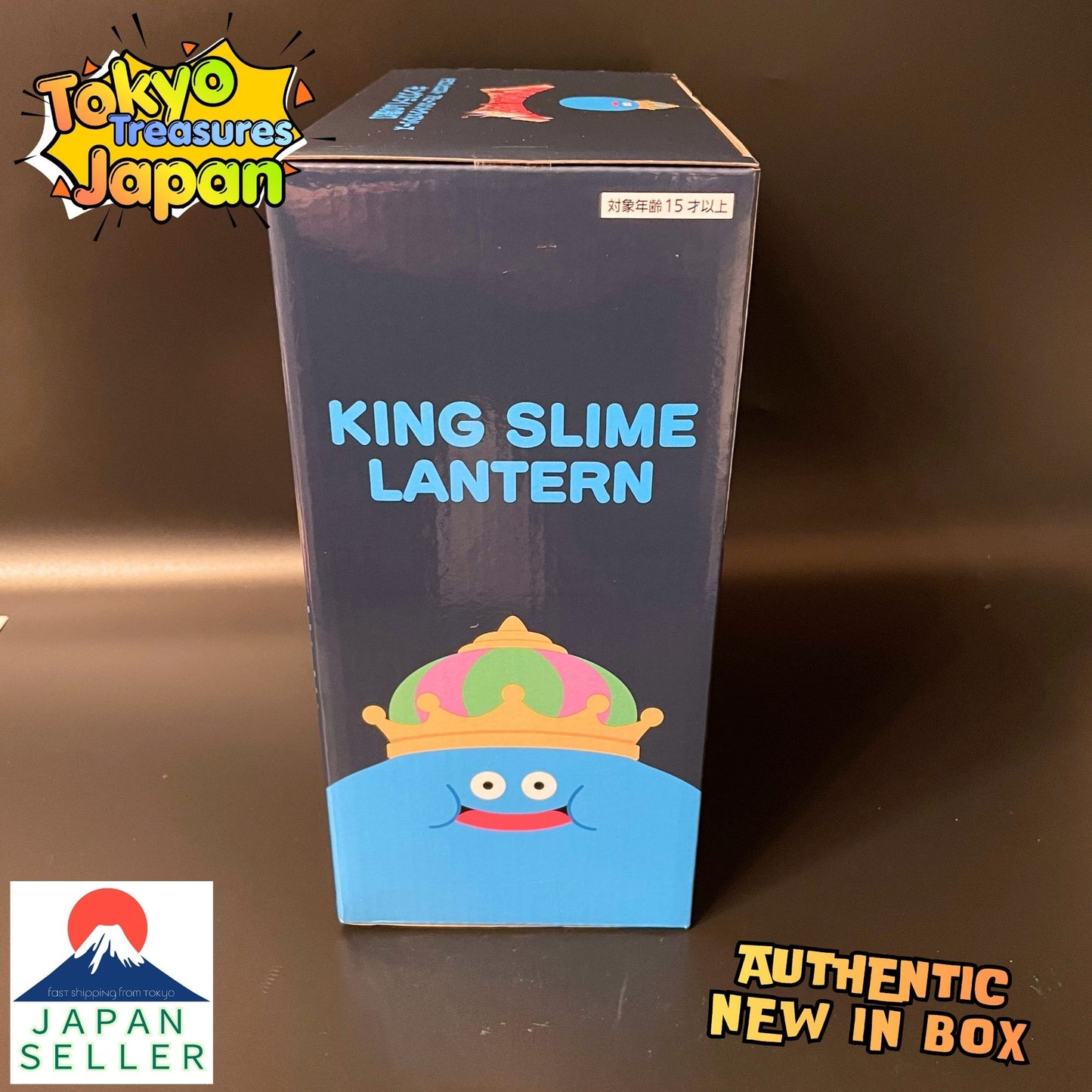 Dragon Quest AM King Slime Paper Lantern Authentic Japanese Taito