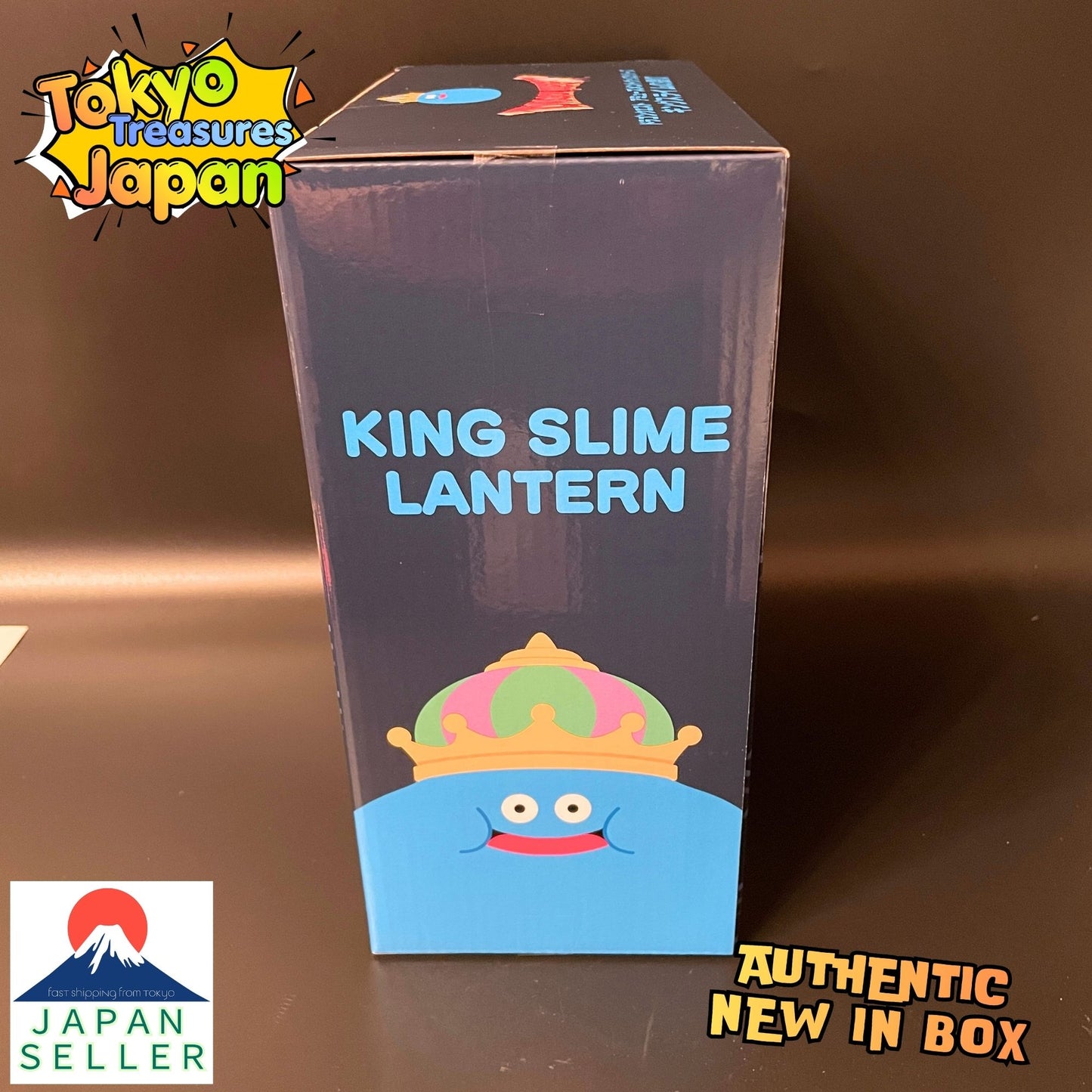 Dragon Quest AM King Slime Paper Lantern Authentic Japanese Taito