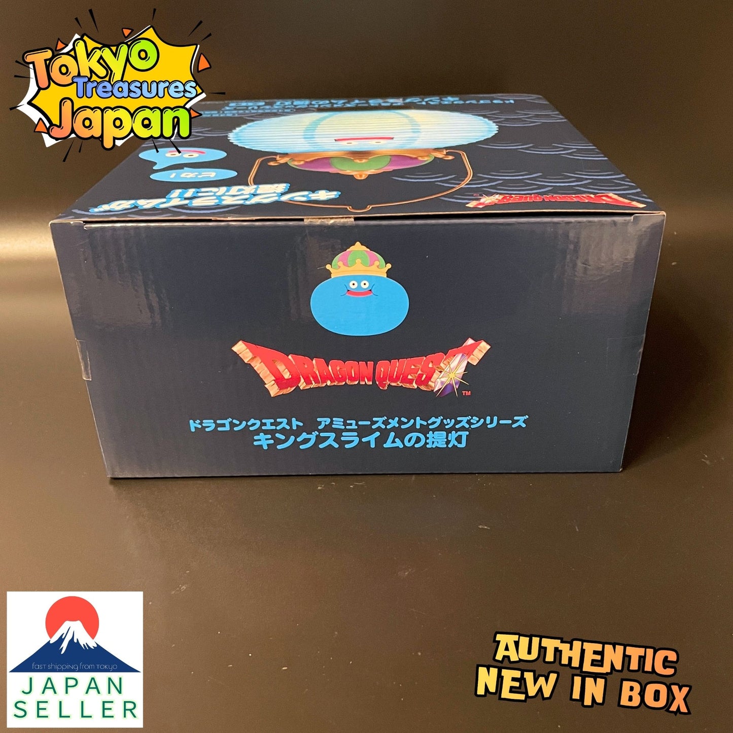 Dragon Quest AM King Slime Paper Lantern Authentic Japanese Taito