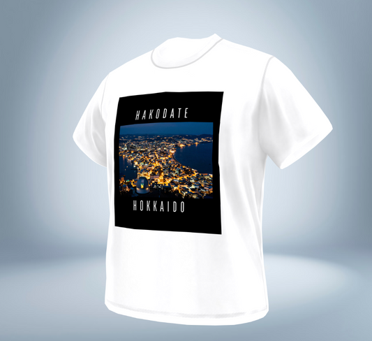 Hakodate - Hokkaido T-Shirt（White）Tokyo Treasures Japan