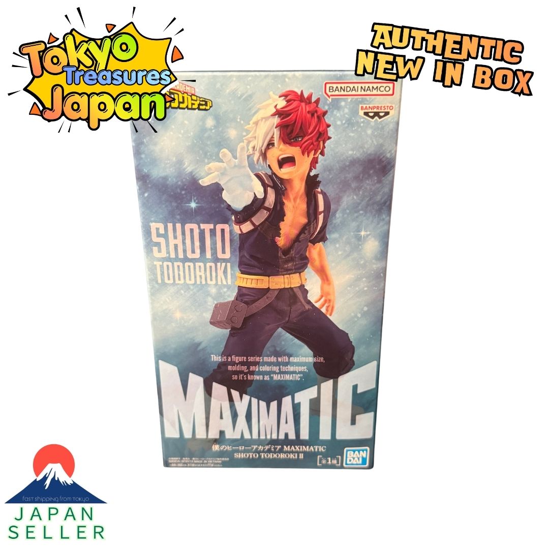 My Hero Academia MAXIMATIC SHOTO TODOROKI II Authentic Japan Banpresto