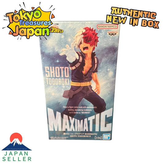 My Hero Academia MAXIMATIC SHOTO TODOROKI II Authentic Japan Banpresto