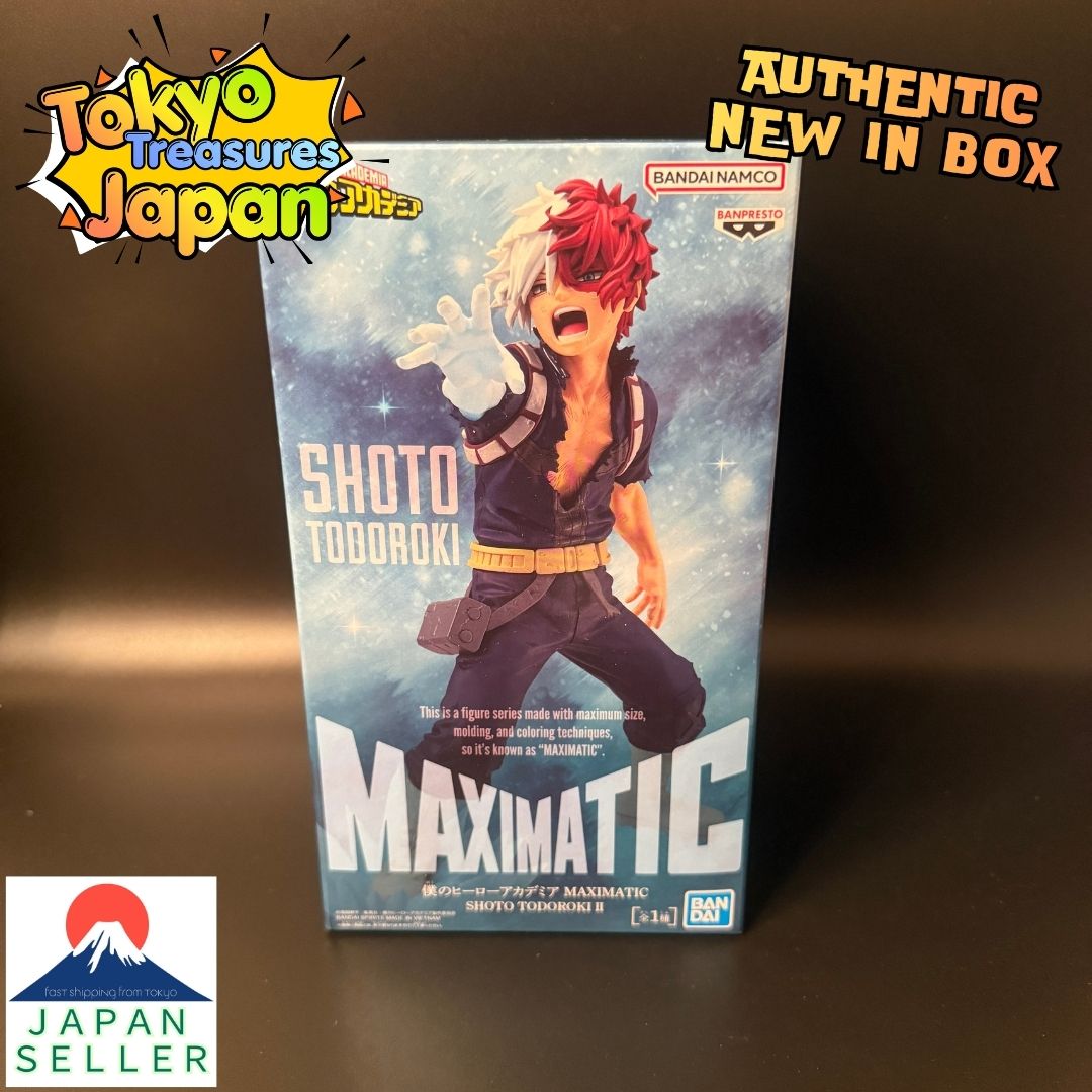 My Hero Academia MAXIMATIC SHOTO TODOROKI II Authentic Japan Banpresto