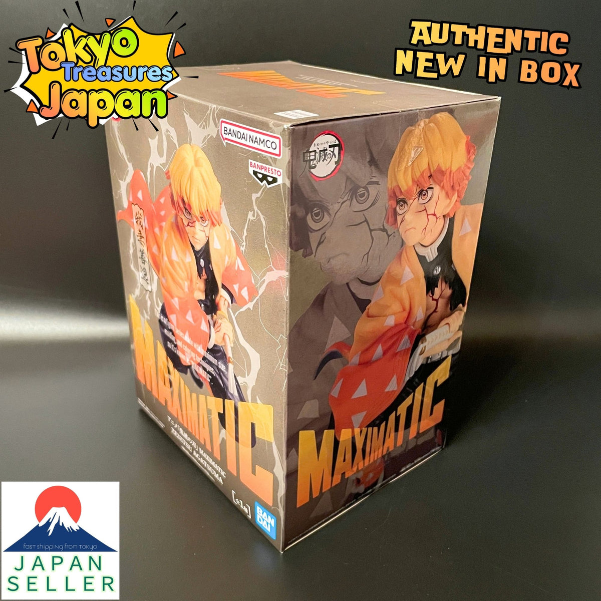 Demon Slayer: Kimetsu no Yaiba - MAXIMATIC Zenitsu Agatsuma Figure Authentic