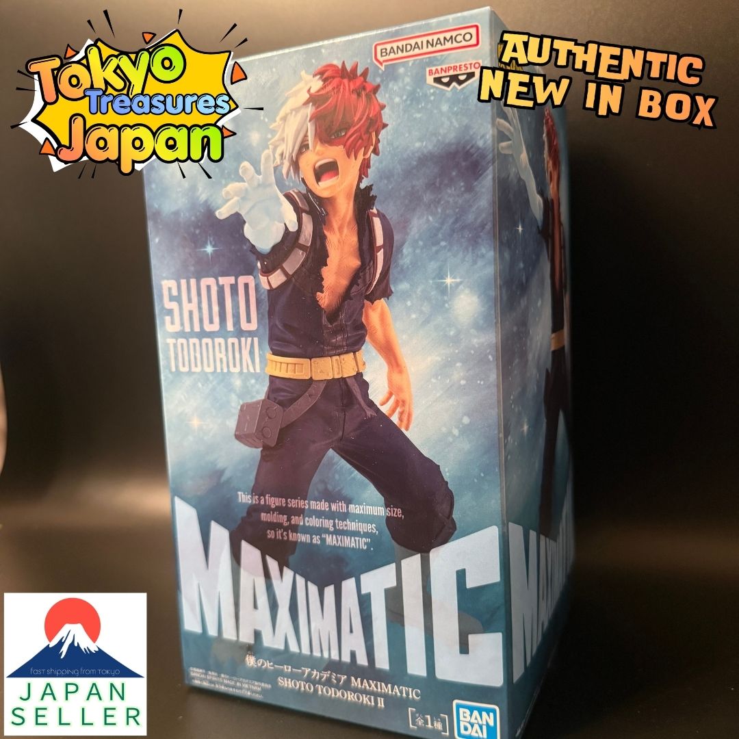 My Hero Academia MAXIMATIC SHOTO TODOROKI II Authentic Japan Banpresto