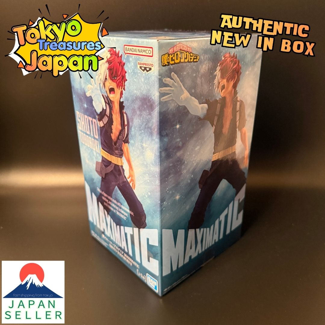 My Hero Academia MAXIMATIC SHOTO TODOROKI II Authentic Japan Banpresto