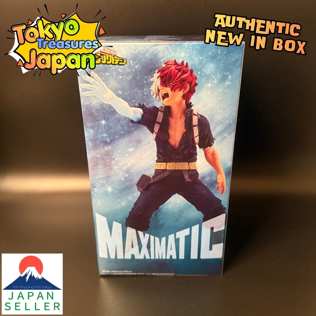 My Hero Academia MAXIMATIC SHOTO TODOROKI II Authentic Japan Banpresto