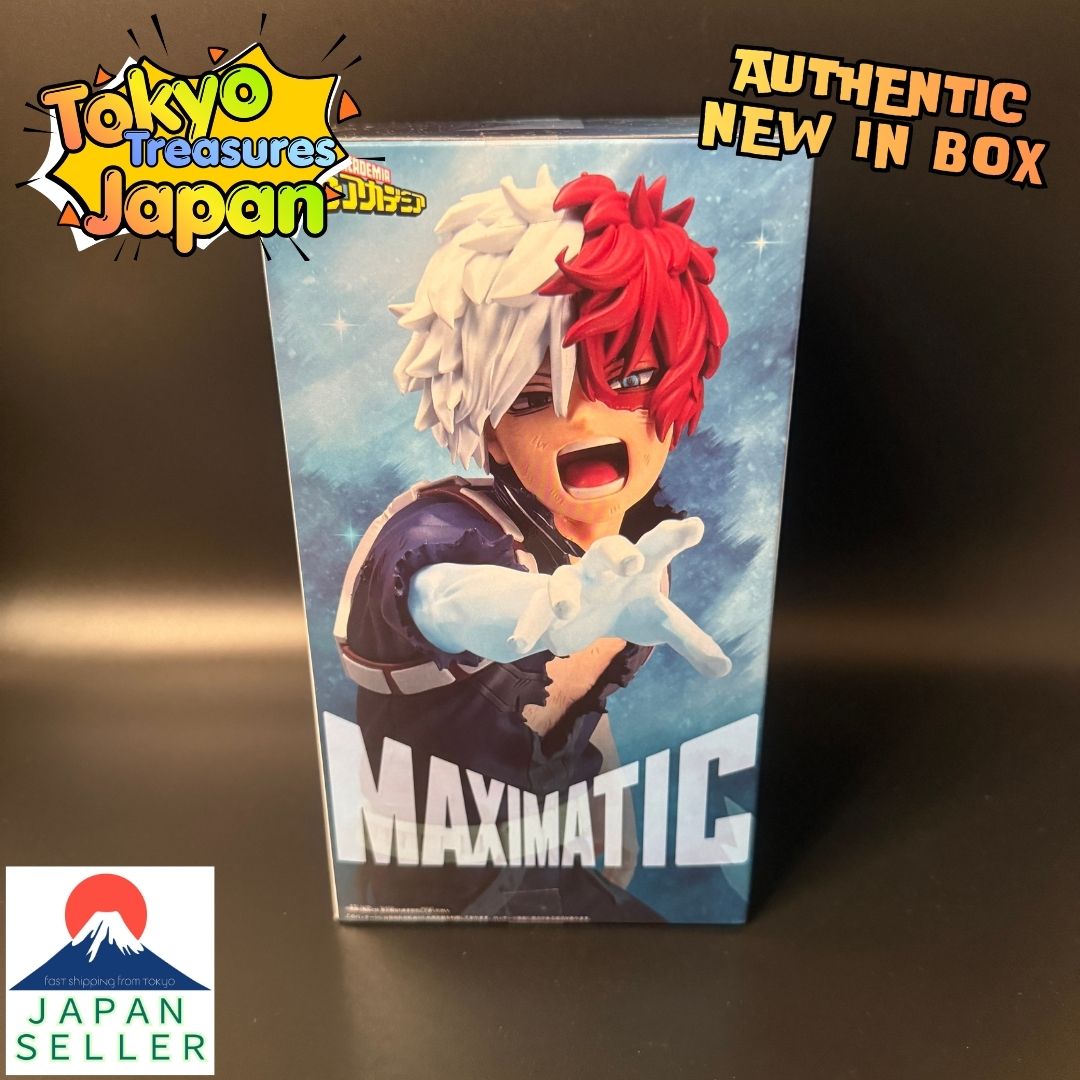 My Hero Academia MAXIMATIC SHOTO TODOROKI II Authentic Japan Banpresto