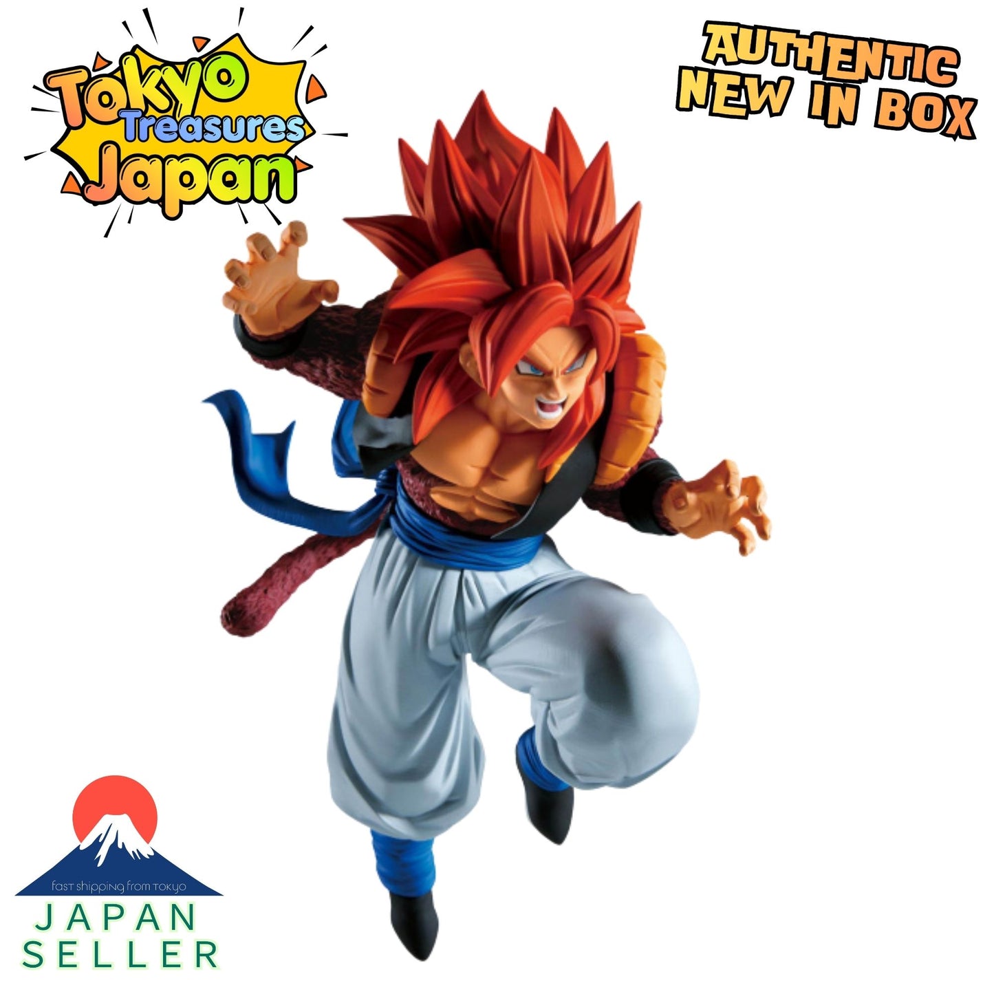 Dragon Ball GT MATCH MAKERS Super Saiyan 4 Gogeta
