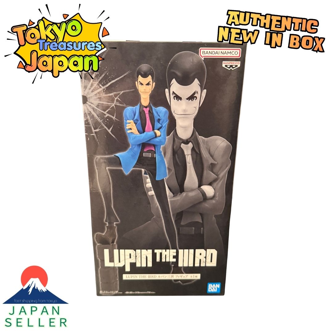 LUPIN THE ⅢRD Lupin III Figure Authentic Japan Anime Banpresto