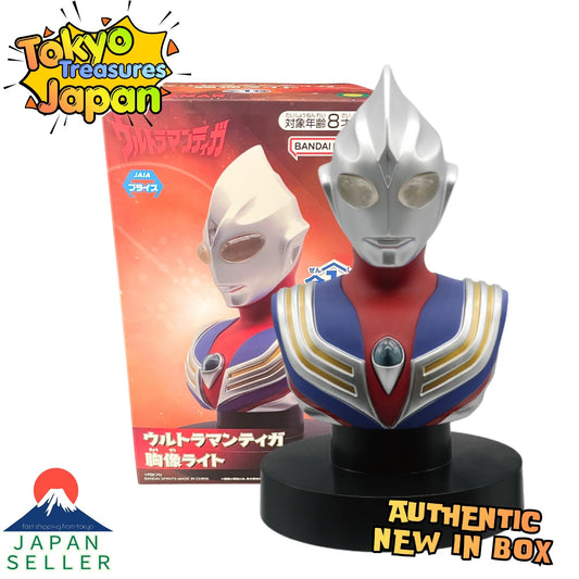 Ultraman Tiga Bust Light Figure Authentic Japanese Banpresto