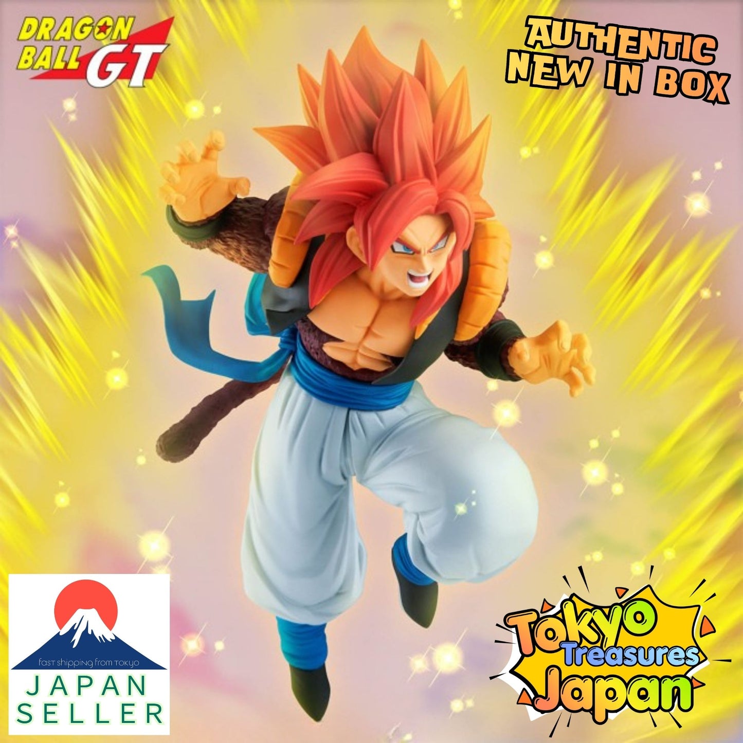 Dragon Ball GT MATCH MAKERS Super Saiyan 4 Gogeta