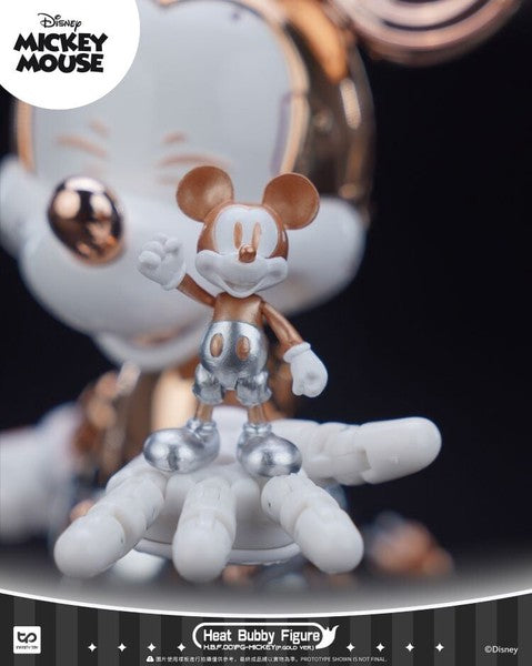 HeatBoys HB0076 Gold Limited Edition Mickey Mouse Alloy Articulated Figure (Disney)