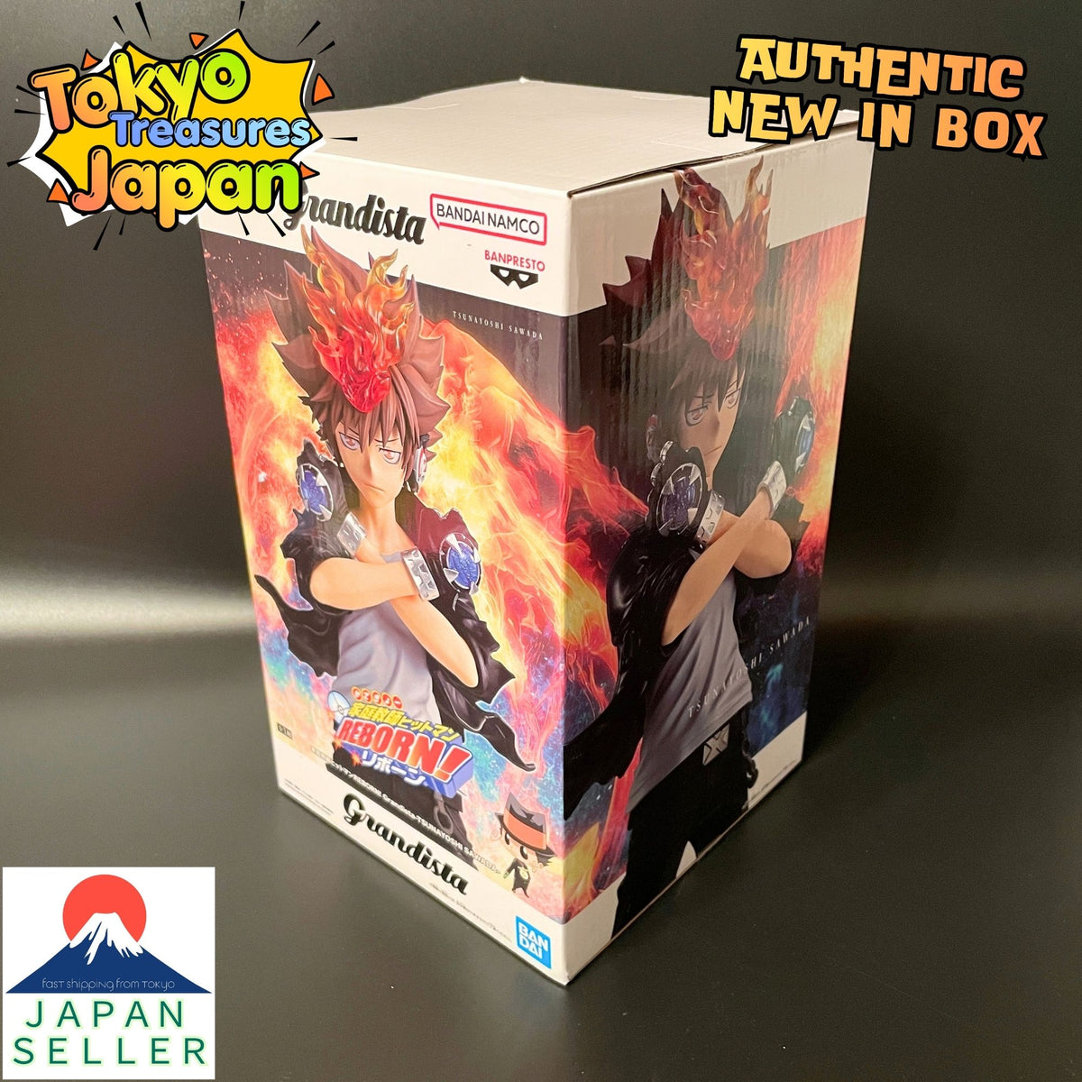 Katekyo Hitman REBORN! Grandista -TSUNAYOSHI SAWADA- Figure Authentic
