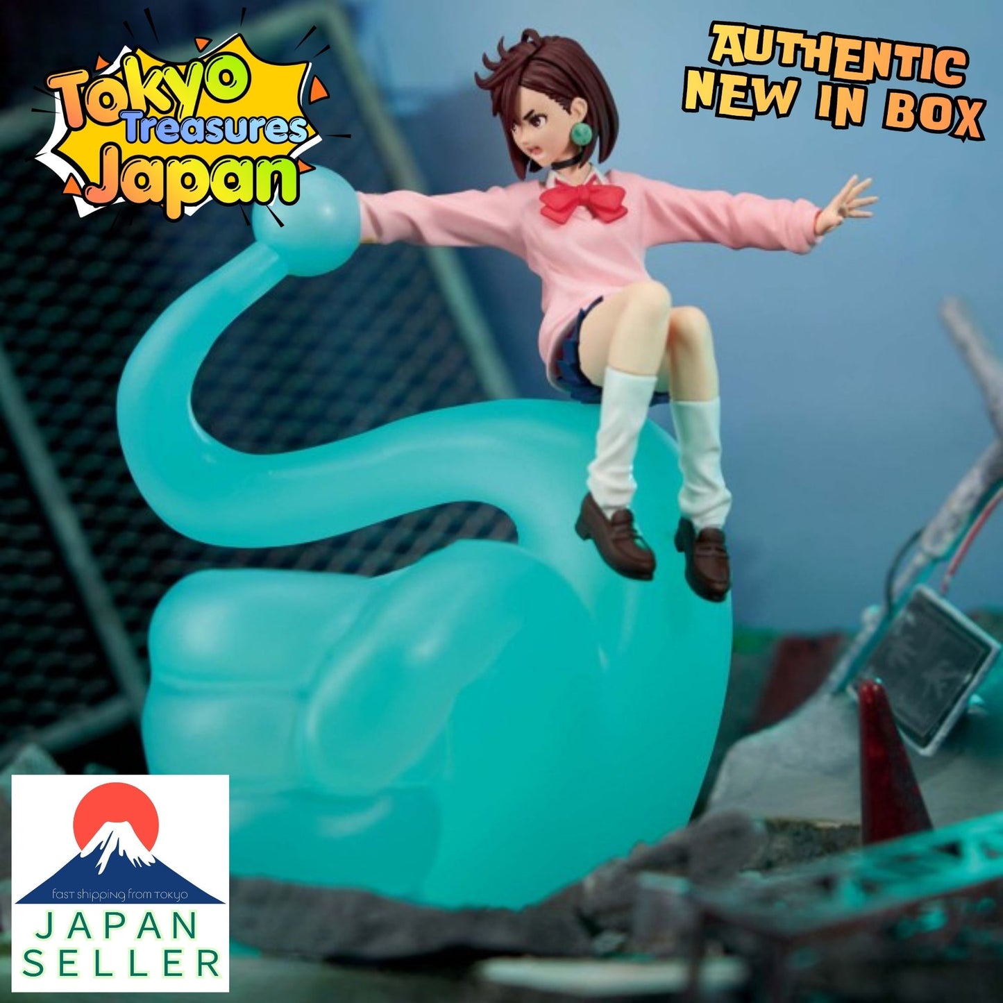 TV Anime "Dandadan" FigLife! Momo Authentic Japan Banpresto