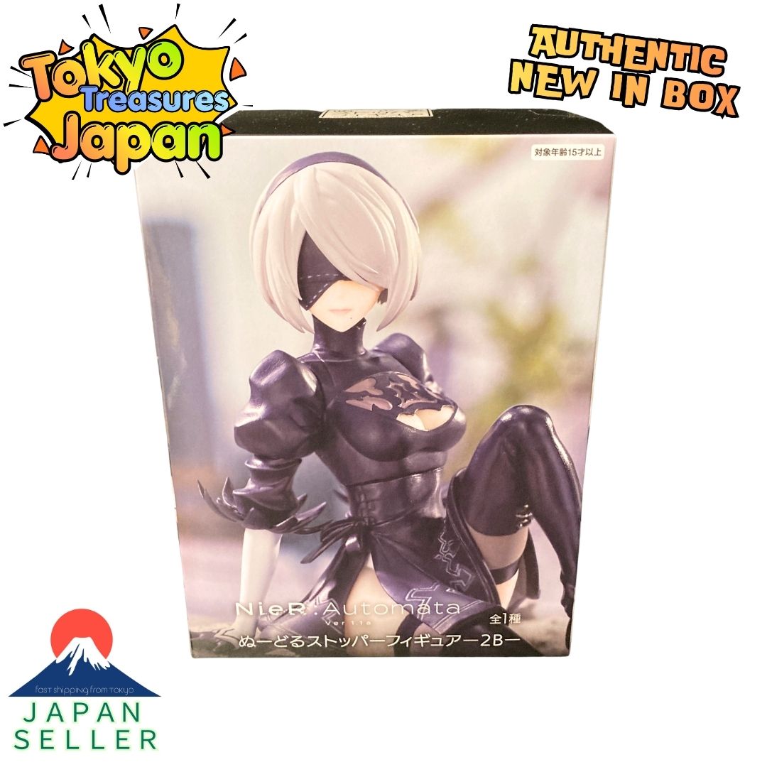 NieR:Automata Ver1.1a Noodle Stopper Figure-2B-Authentic Japan Anime Taito